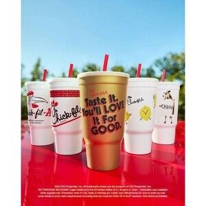 SEALED Chick-fil-A Mystery Collectible Cow Billboard Classic Cup or Gold Winner